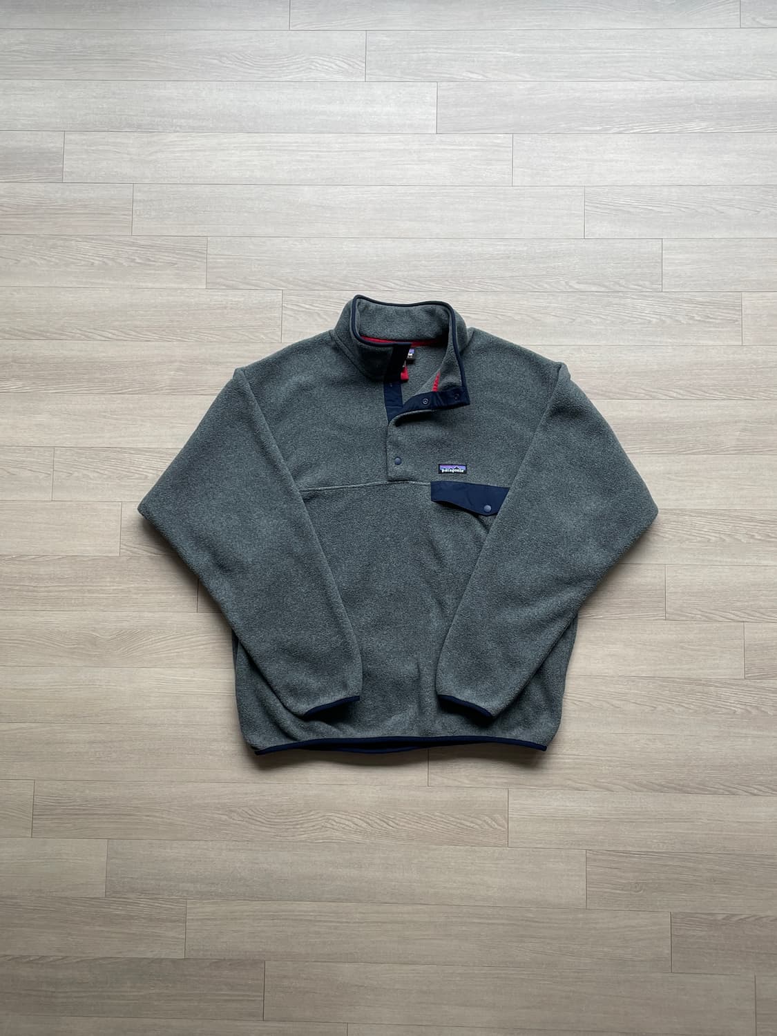 파타고니아 신칠라 니켈 네이비 그레이 플리스 patagonia 상품이미지1