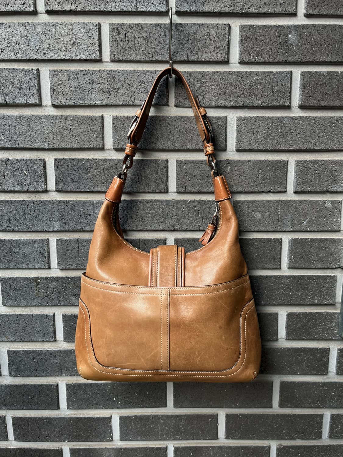 00s Coach 코치 소호 버클백 브라운 상품이미지8