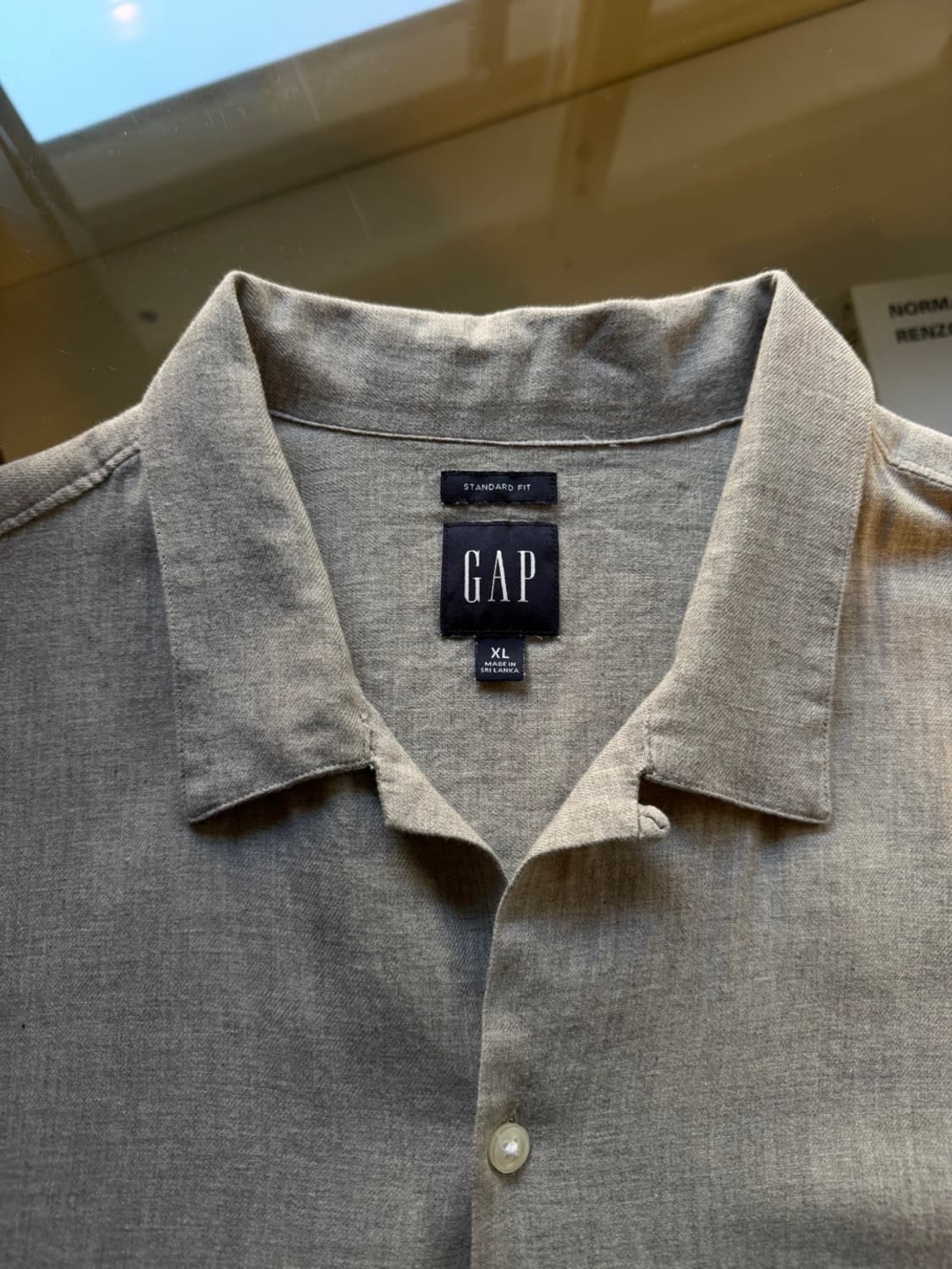 GAP 갭 오픈칼라넥 셔츠 100~105 상품이미지7