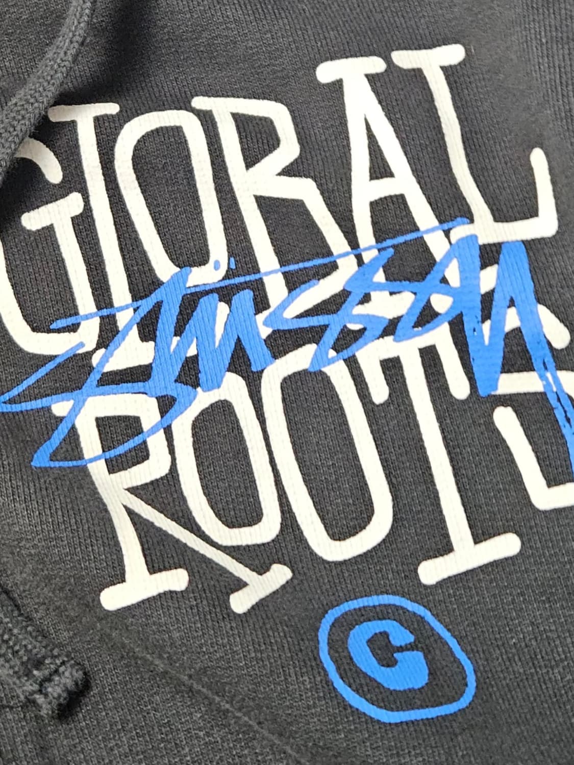 2000's 스투시 Stussy 블루 후드집업 L  상품이미지6