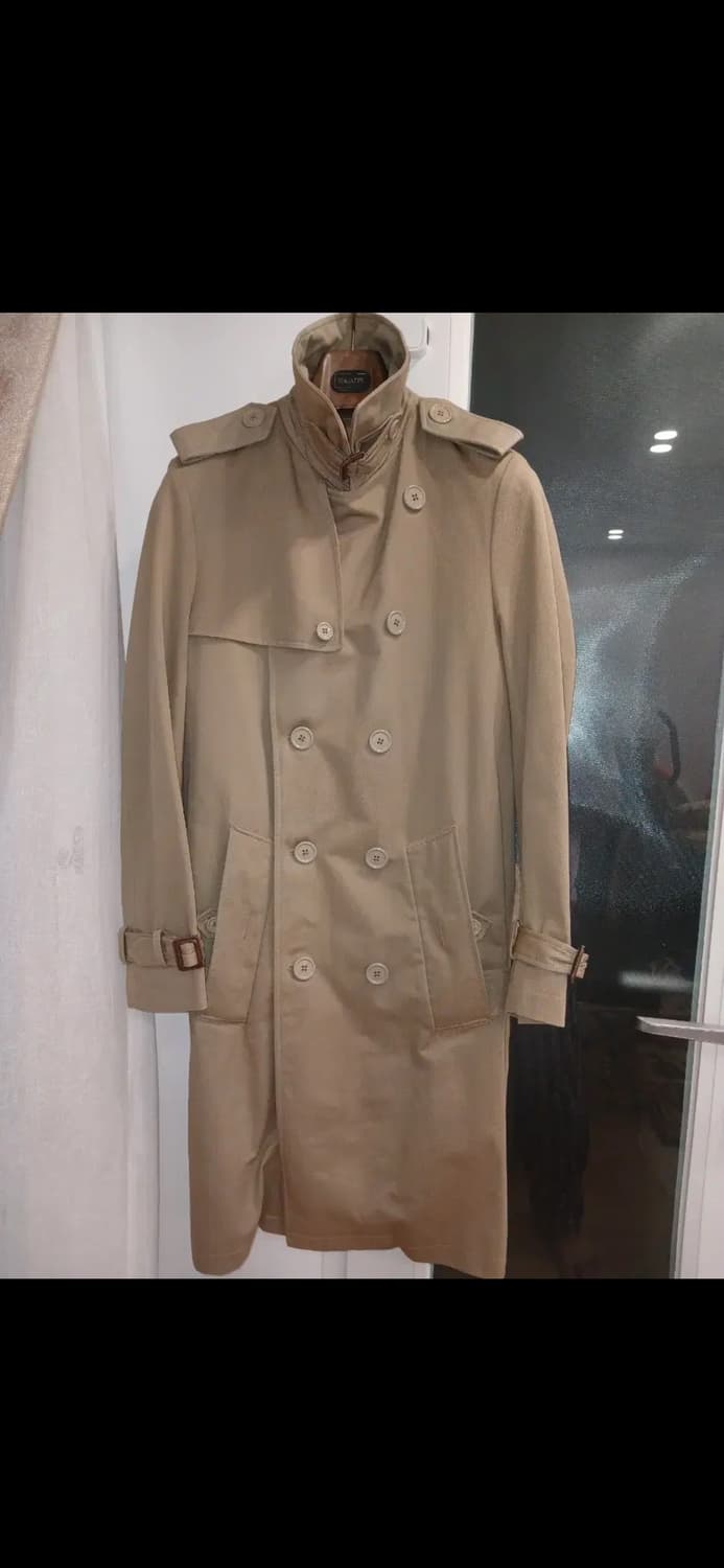 YSL rive gauche HEAVY COTTON TRENCH COAT 상품이미지1