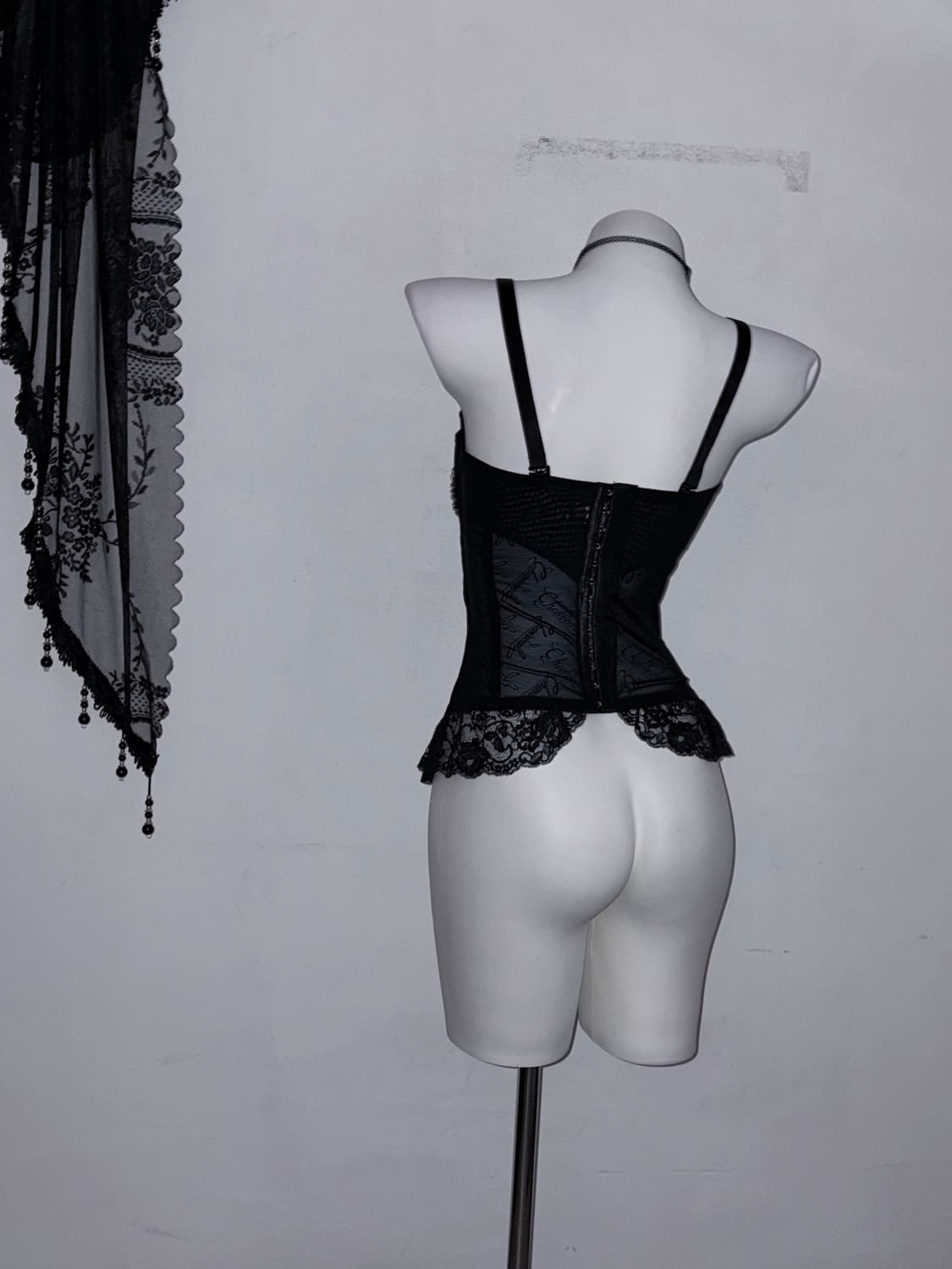 블랙 코르셋 다크 페어리 고스 고딕  상품이미지3