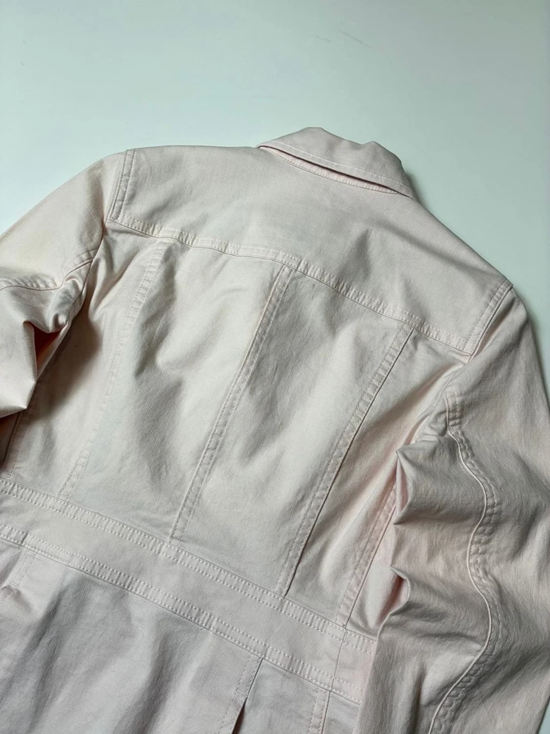 버버리 00's 재팬 핑크 숏 자켓 PN8267 상품이미지5