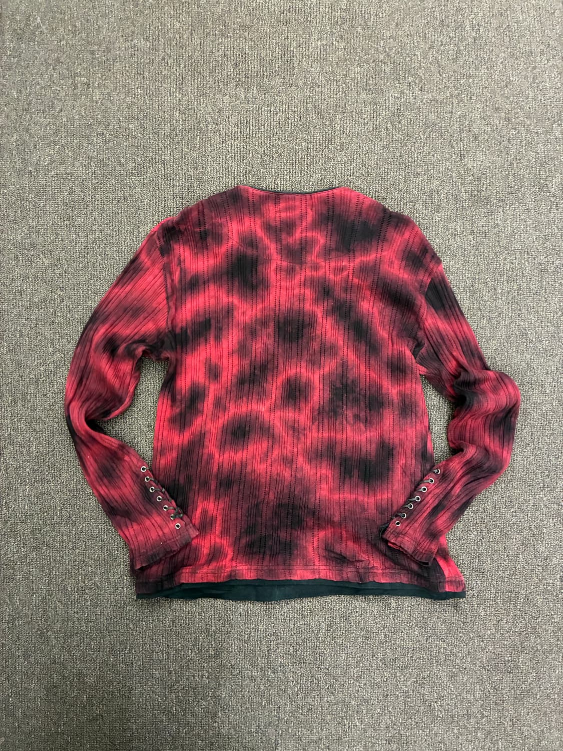 L)BERNING SHO 빈티지 여성 레이스업 펑크 니트 상품이미지10