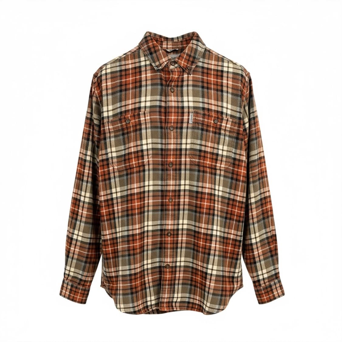 (L) 칼하트 투 포켓 플란넬 체크 셔츠 상품이미지1