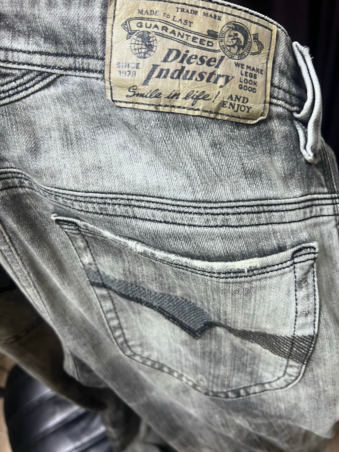 디젤 워싱 팬츠 상품이미지3