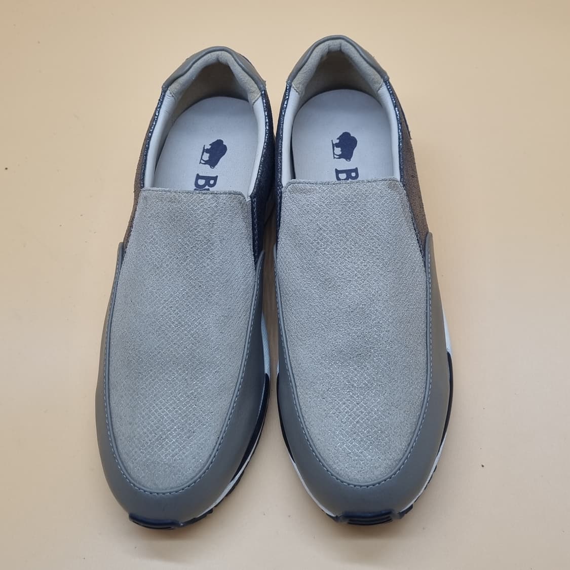 버팔로 소가죽 여성슬립온235 굽4 상품이미지2