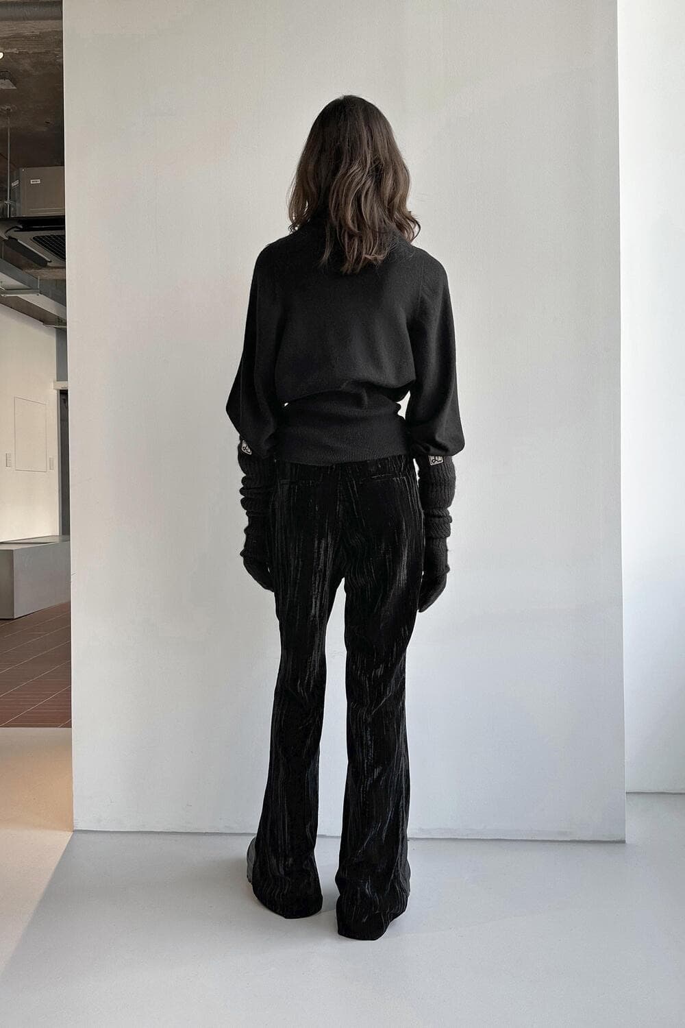 VELVET BOOTCUT PANTS 상품이미지3