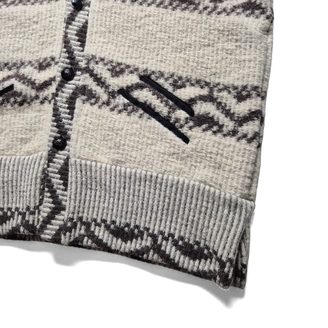 [XS] 디젤 패턴 울 베스트 자켓 상품이미지5