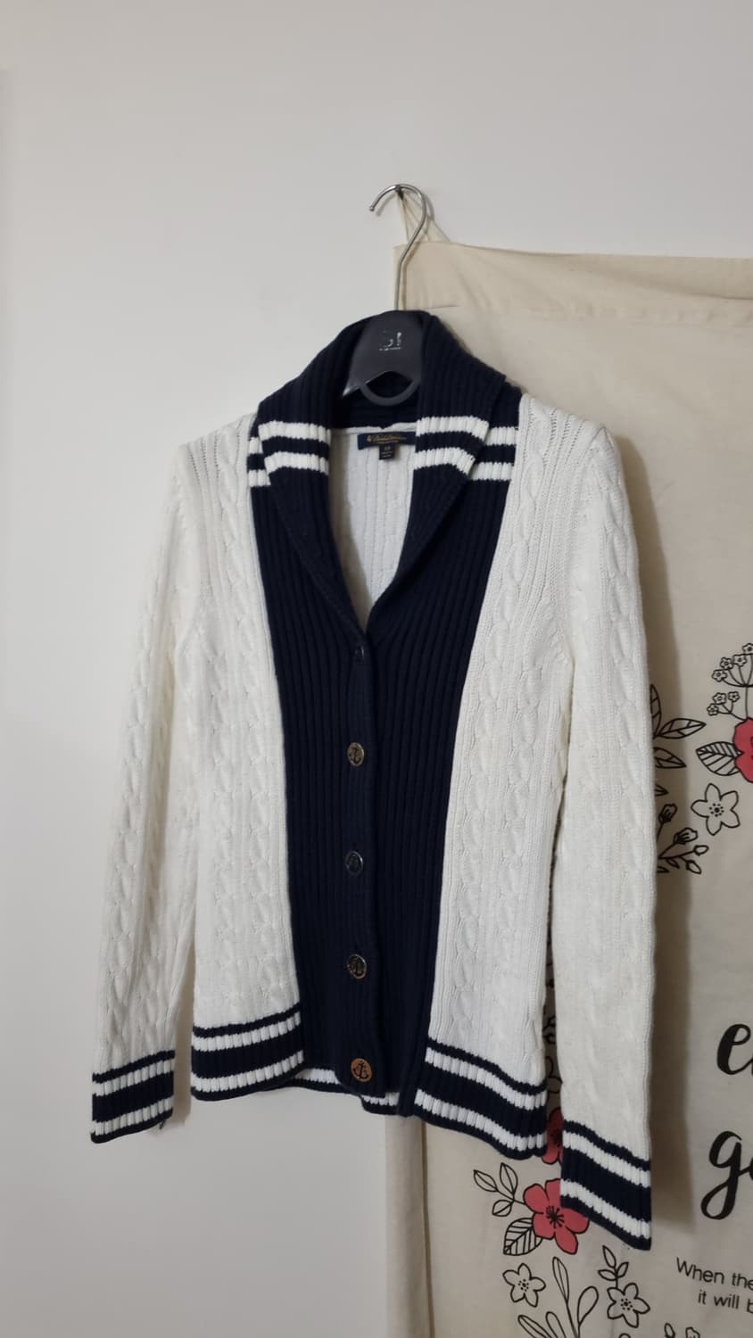 brooks brothers케이블 마린 니트 가디건 상품이미지2