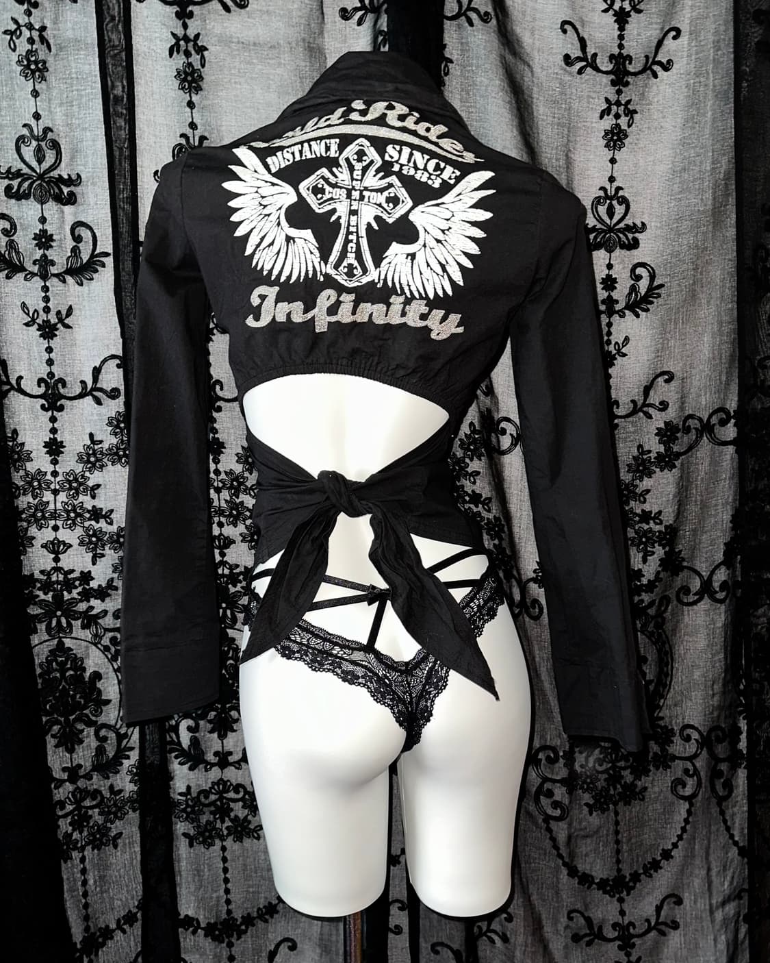 Punk Backless Top 상품이미지1