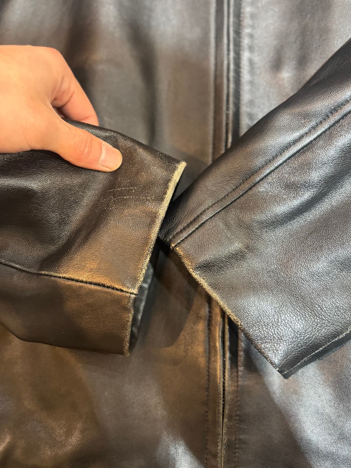 ice castle 아이스캐슬 양가죽 자켓 블랙 100사이즈 상품이미지6