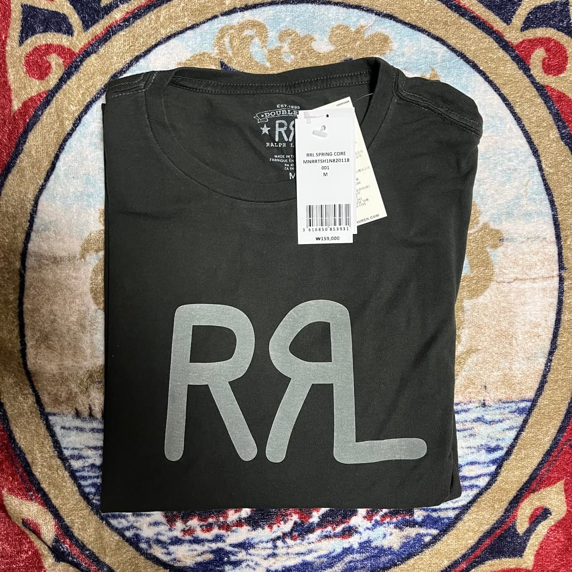 RRL 로고 저지 티셔츠 더블알엘 상품이미지1