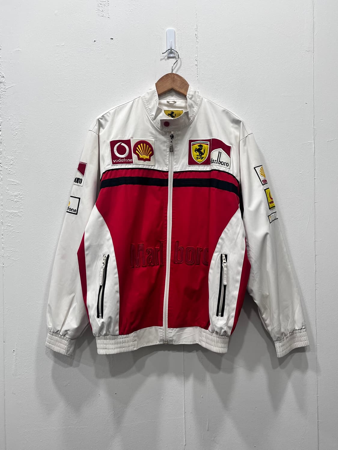 Vintage 페라리 말보로 F1 레이싱 자켓 XL 상품이미지1