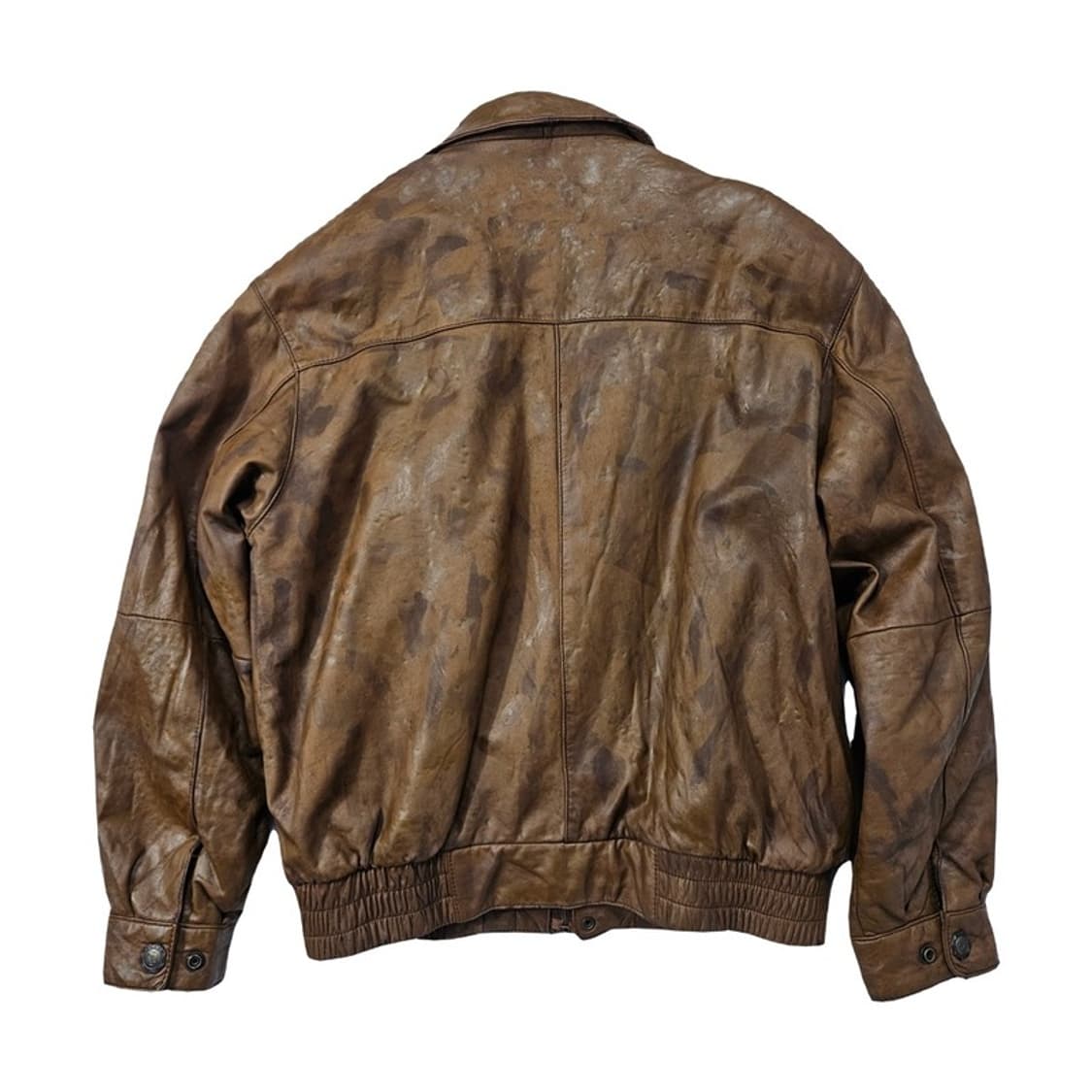 PARKLAND 빈티지 소가죽 봄버 자켓 M 상품이미지2