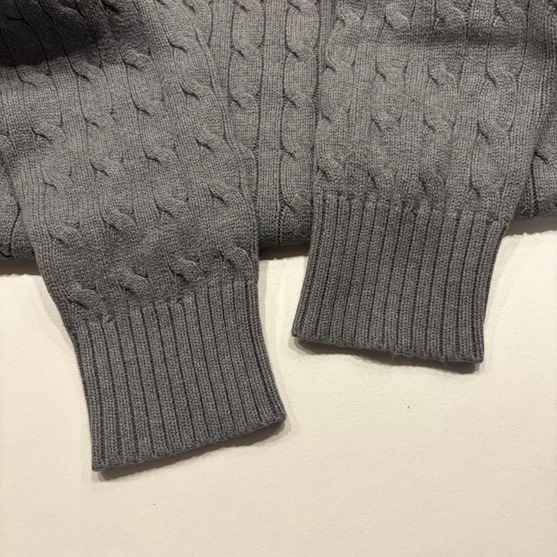 [XL] 폴로 랄프로렌 케이블 니트 그레이 C108 상품이미지7