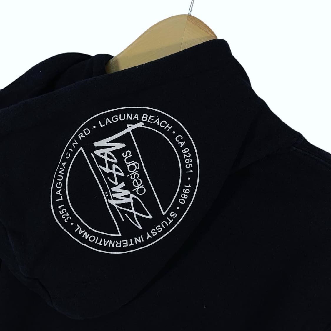 Stussy Stark logo hood zip-up 상품이미지4