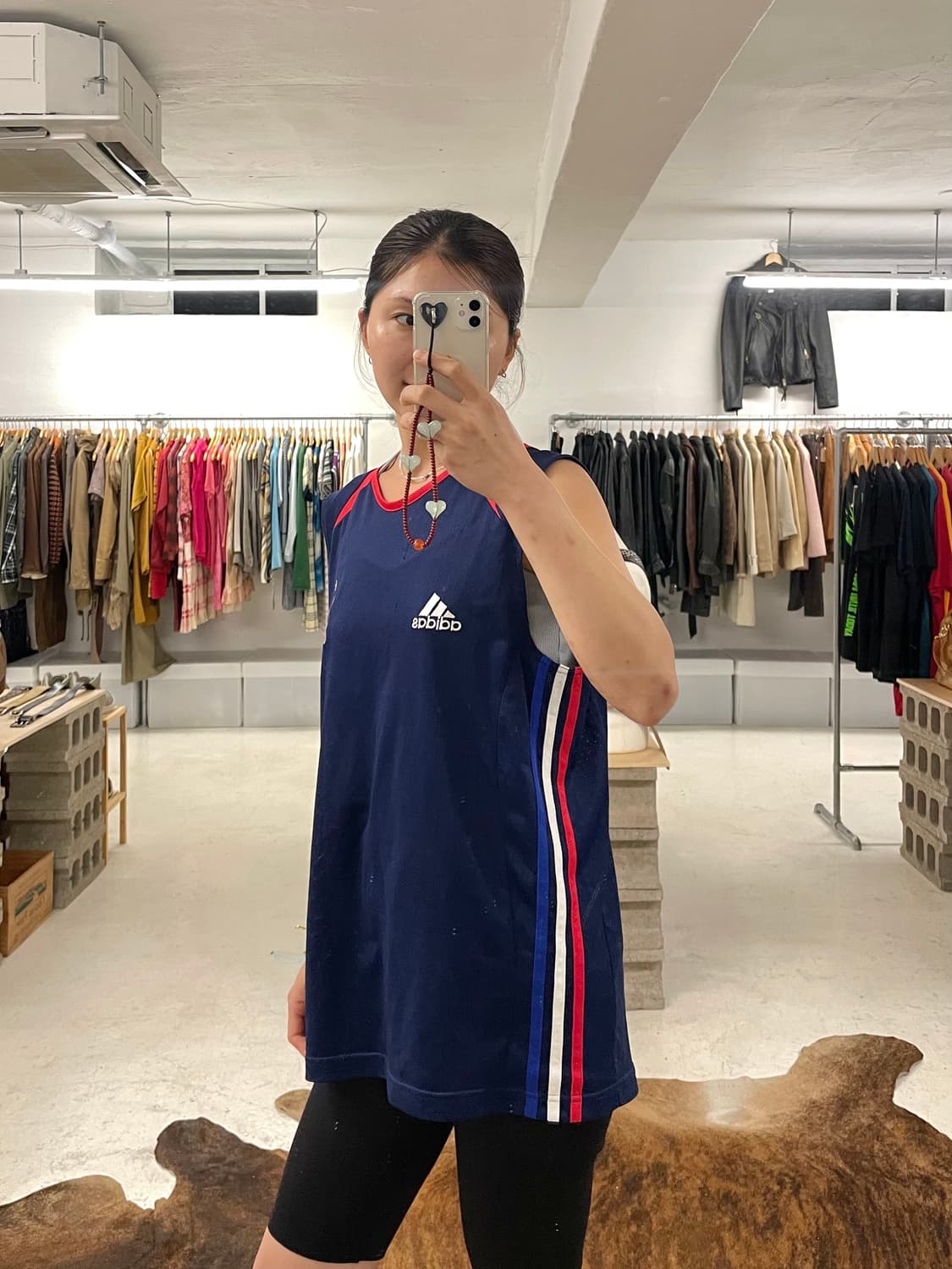 00's ADIDAS france mesh sleeveless  상품이미지3
