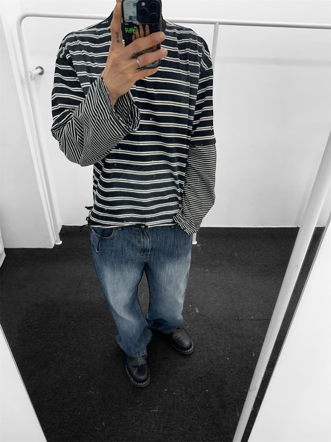 빈티지 워싱 긴팔 상품이미지8