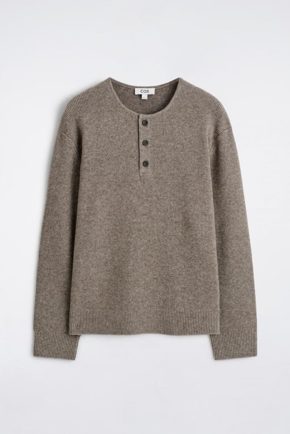COS 니티 메리노 야크 헨리 탑 L (헨리넥니트) 상품이미지1