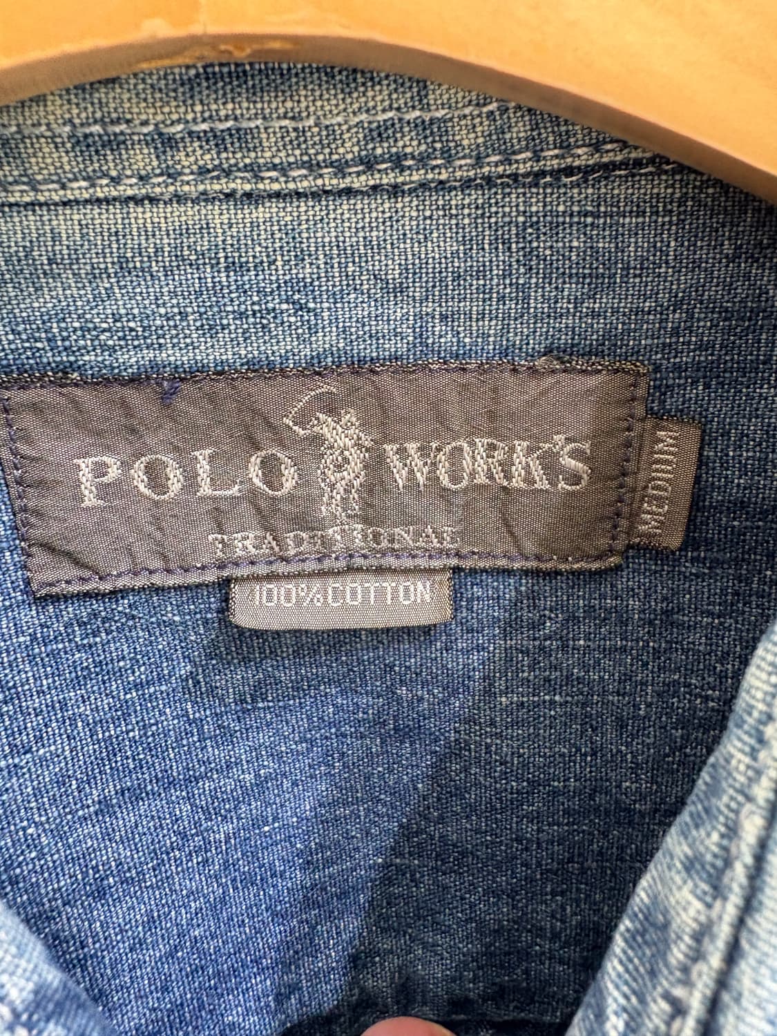 POLO WORK'S 데님셔츠 상품이미지6