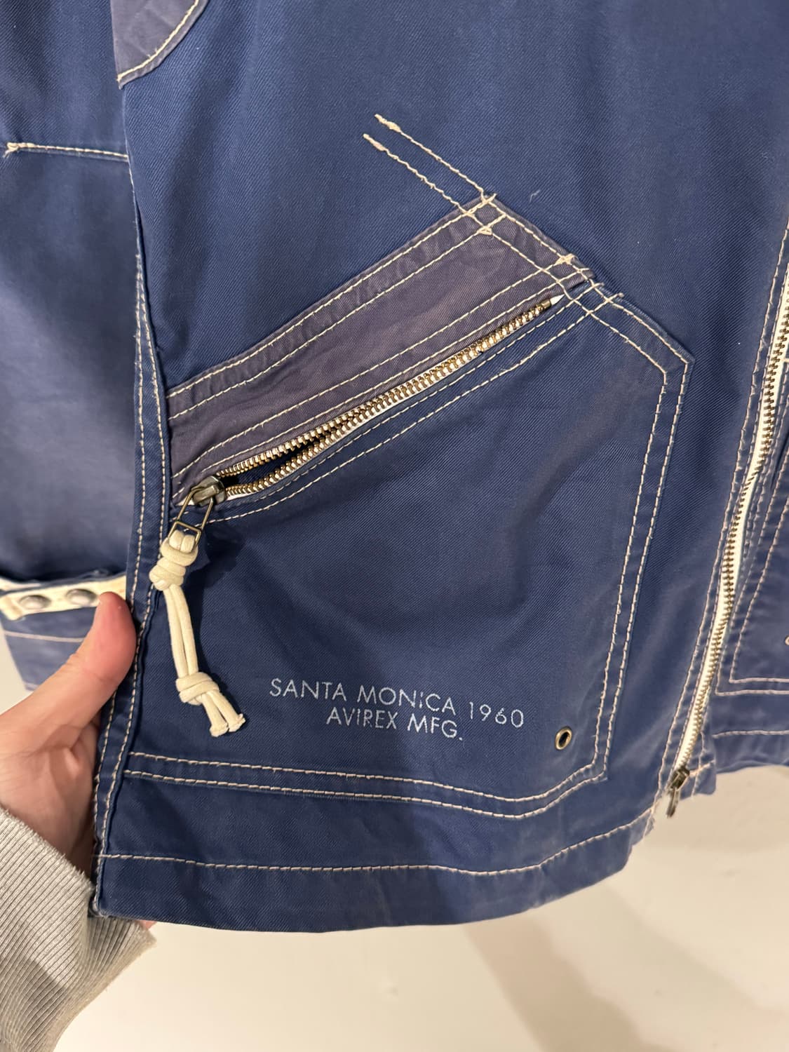 아비렉스 밀리터리 산타모니카 투웨이 자켓 상품이미지7