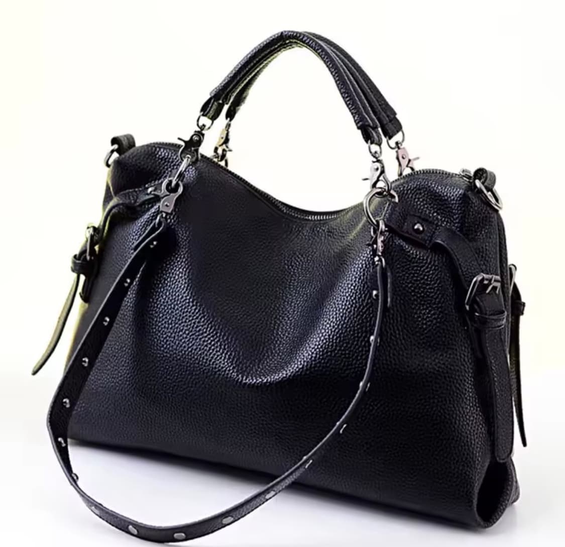Punk Studded Hobo Bag 상품이미지3