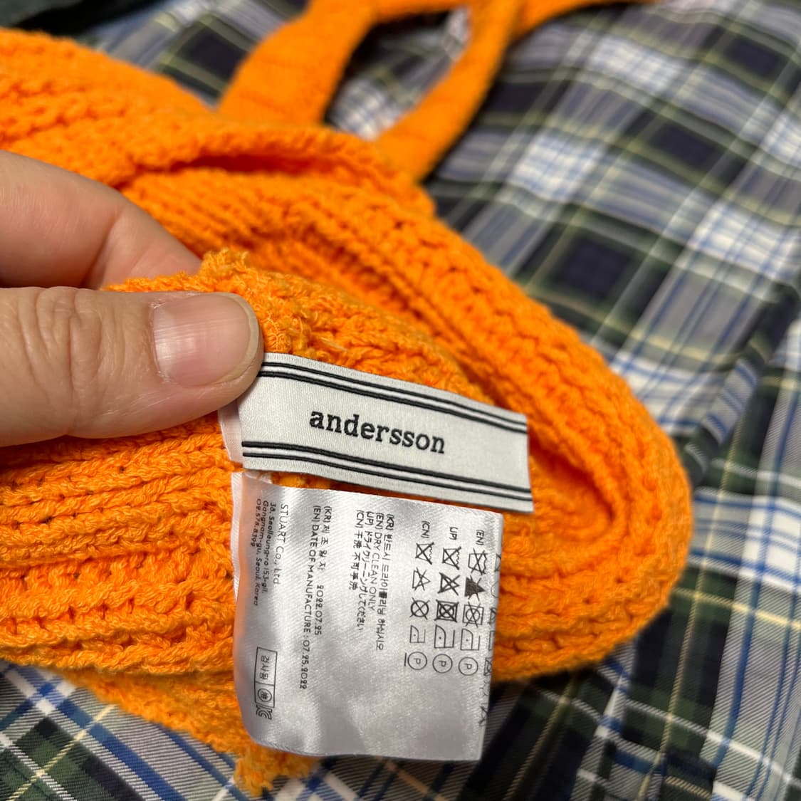 앤더슨벨 Andersson Bell 홀터넥 니트 탑 상품이미지3