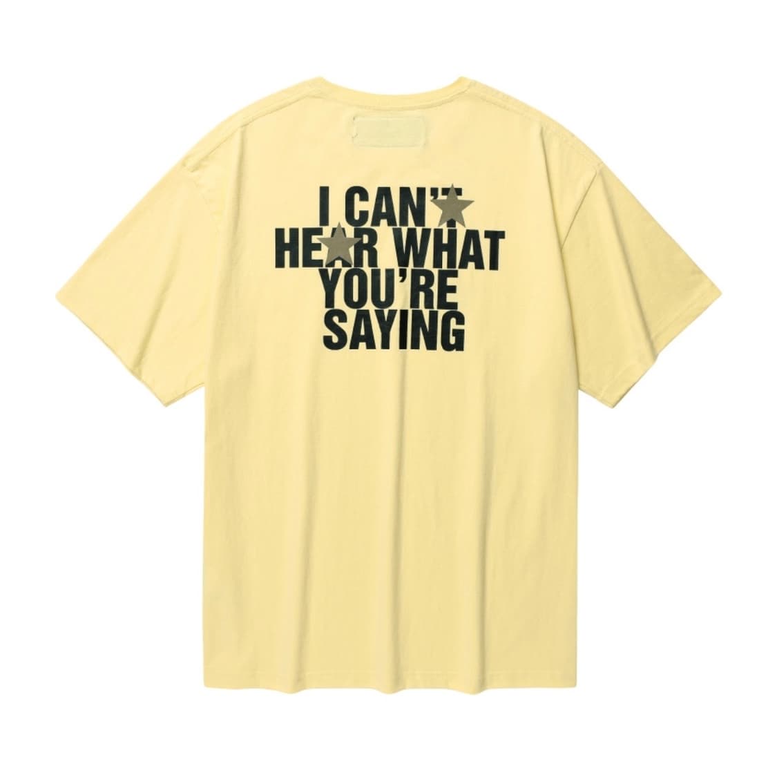 더바이닐하우스 STAR TEE YELLOW M 상품이미지2