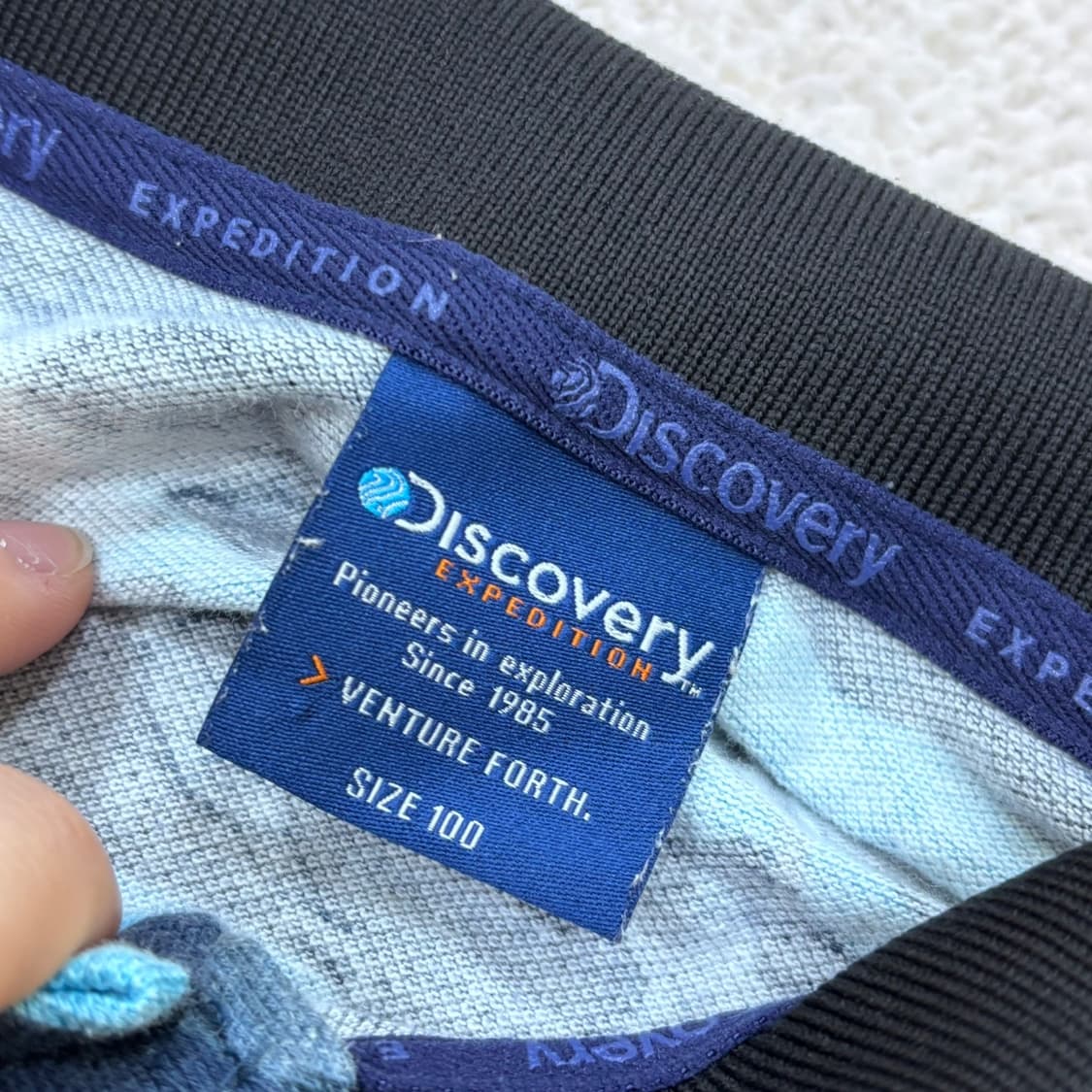 100 디스커버리 폴로 카라 티셔츠 0309E 상품이미지3