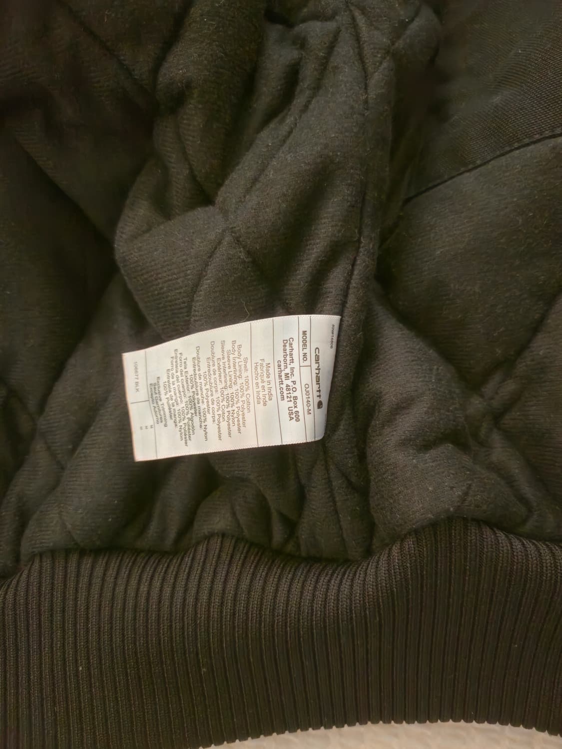 칼하트 액티브자켓 M  상품이미지6