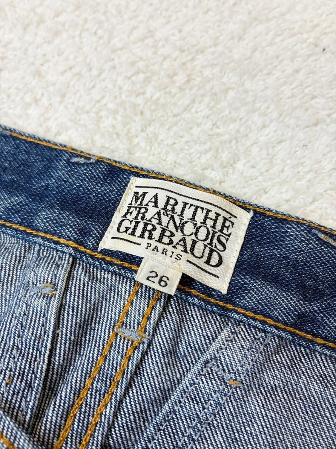 마리떼프랑소와저버 우먼스 테이퍼드핏 데님 팬츠 PN6197 상품이미지8