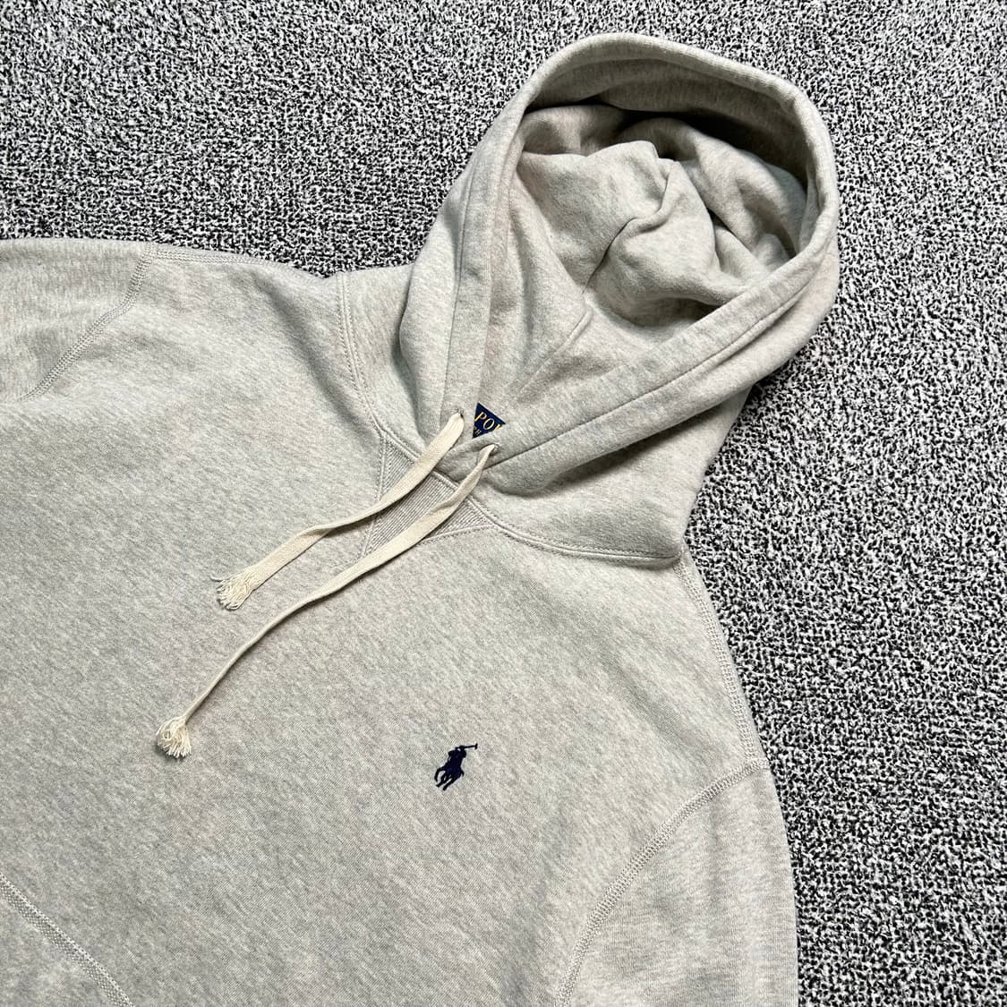 폴로 랄프로렌(POLO RalphLauren) 포니 로고 그레이 후드티 상품이미지2