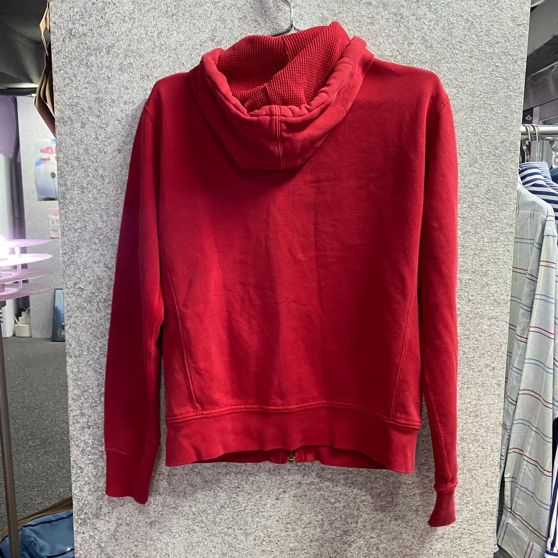 폴로 랄프로렌 코튼 레드 후드집업 B4658 상품이미지4