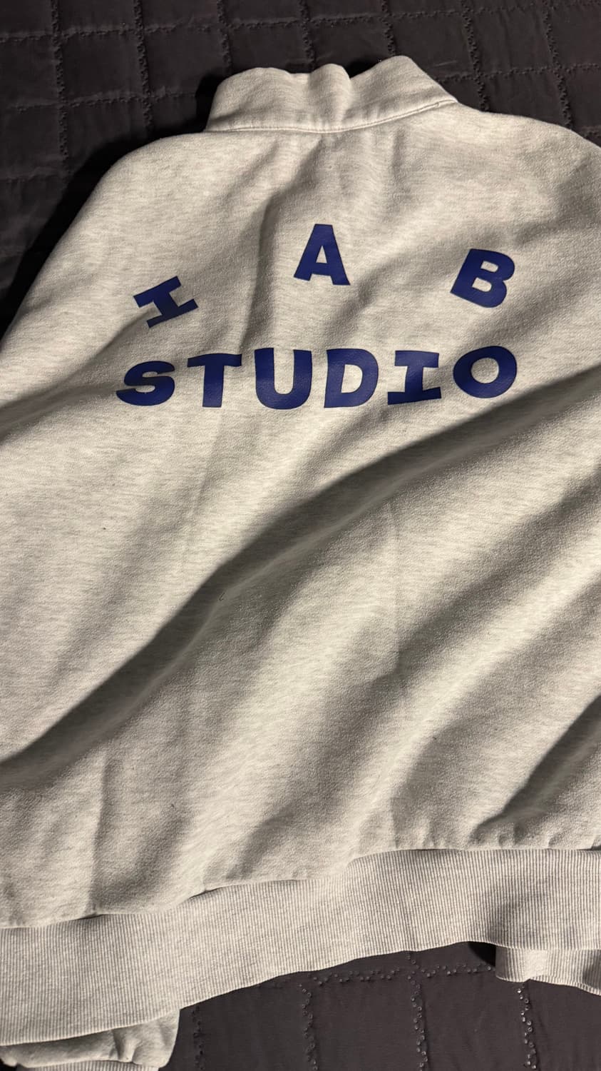 iab studio 하프집업 초판 M(체감100) 상품이미지2