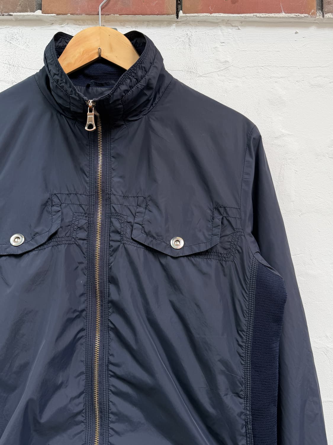 Panicale 빠니깔레 네이비 집업 블루종 M 상품이미지2