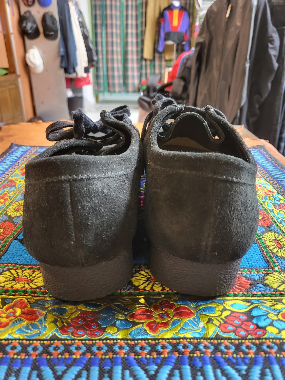 GU 리얼레더 모카신슈즈 블랙 상품이미지3