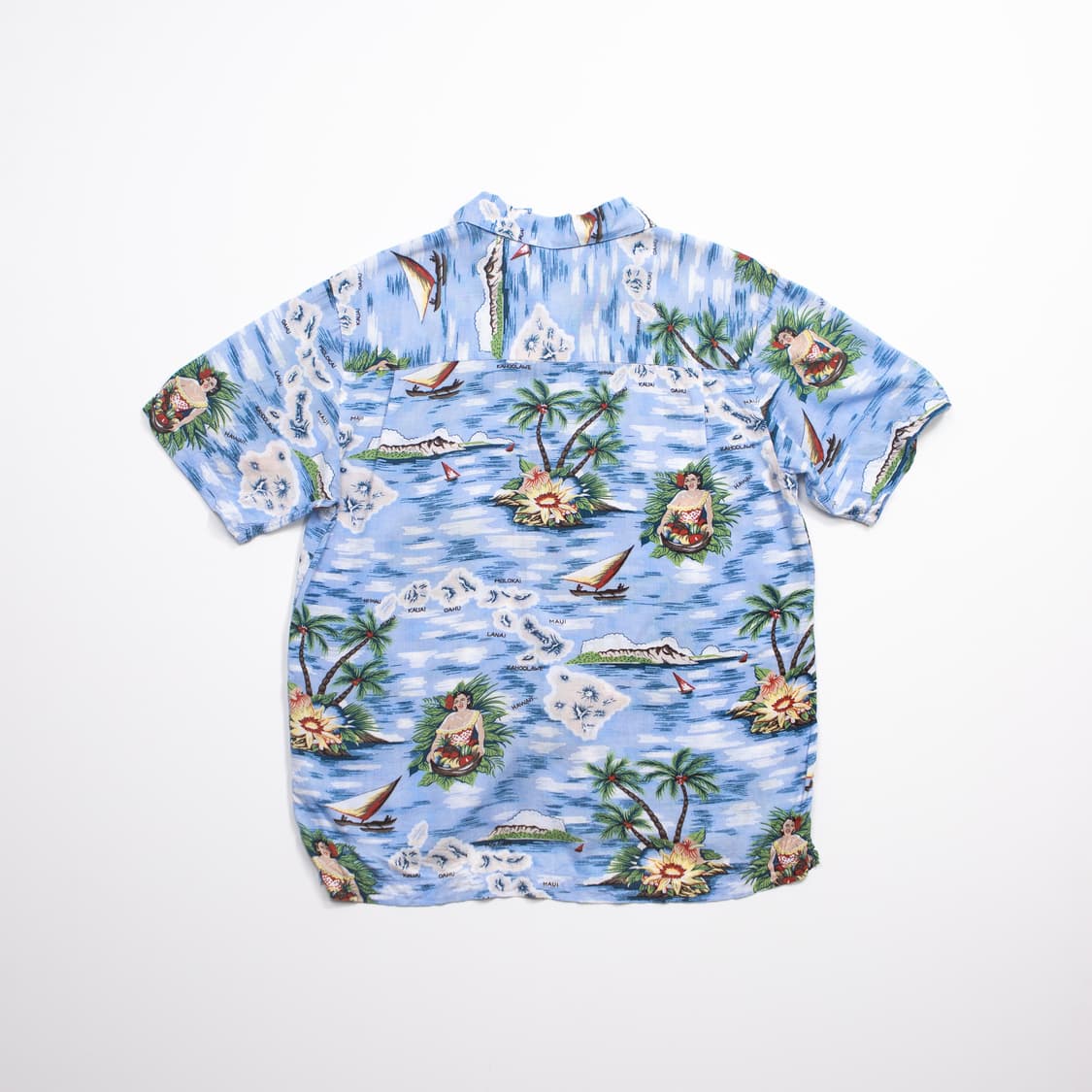 Living Island 레이온 하와이안 셔츠 상품이미지6