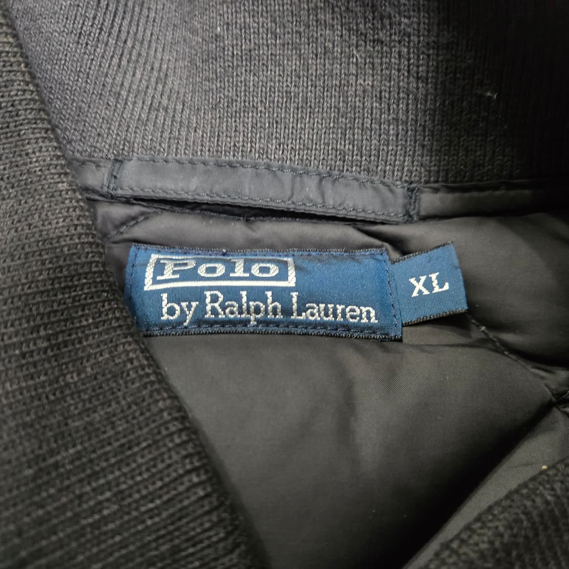 XL 폴로랄프로렌 다이아몬드 퀄팅 거위털 구스다운 자켓 블랙 상품이미지2