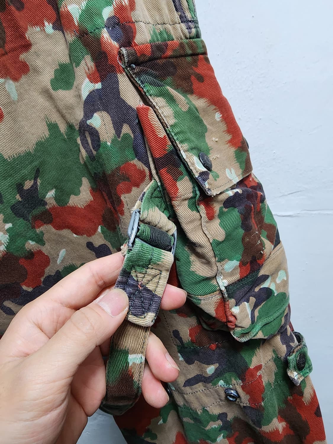 80s 스위스군 알펜플라주 M83 롤업 팬츠 상품이미지8