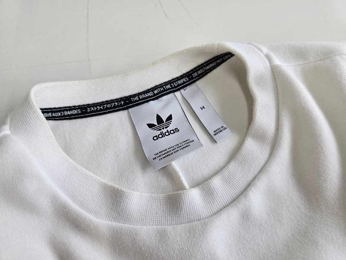 아디다스 오리지날 NMD 크루 맨투맨 화이트 M 상품이미지3