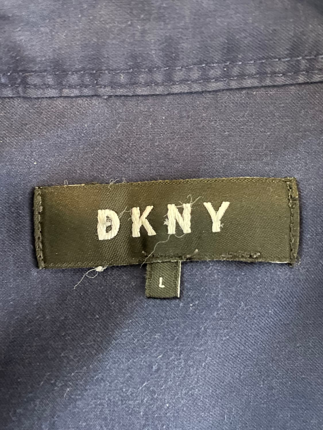 DKNY 반팔 셔츠 네이비 L 상품이미지3