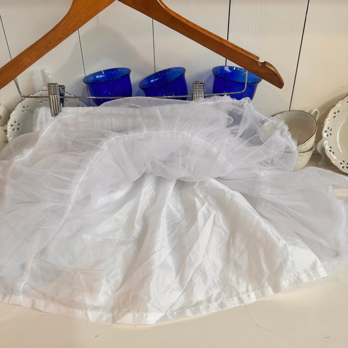 화이트 캉캉 튜튜 스커트 페티코트 상품이미지3