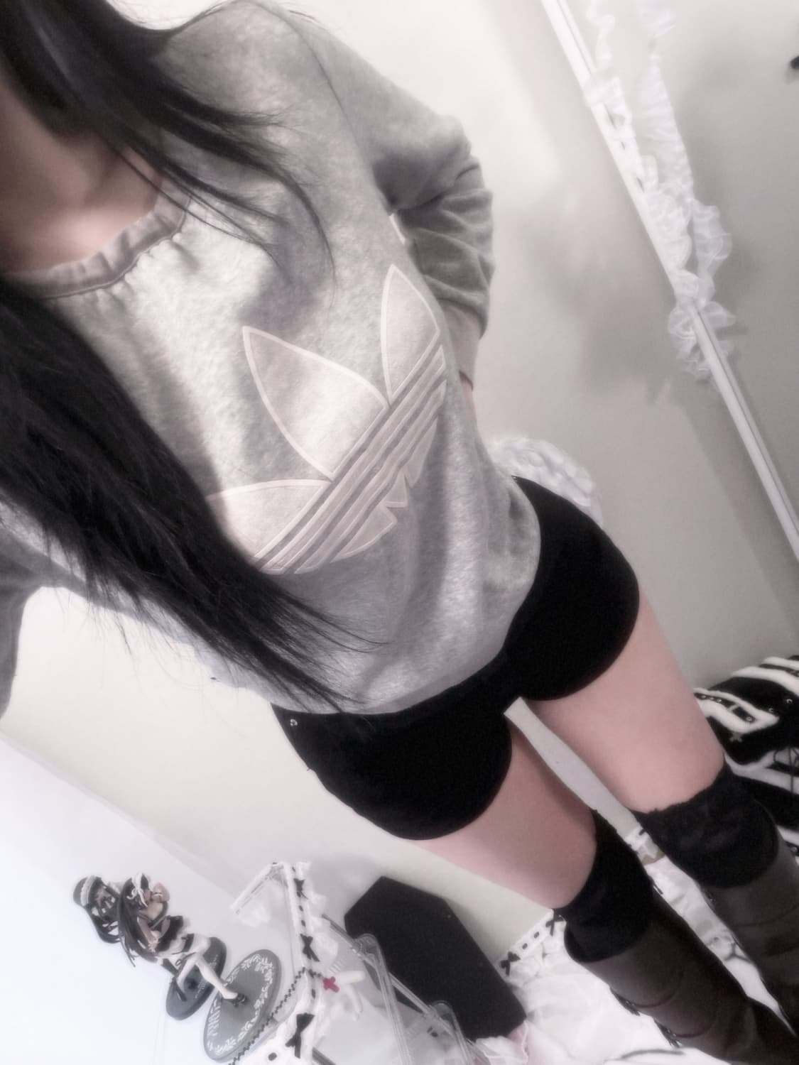 아디다스 멜란지 맨투맨 상품이미지2