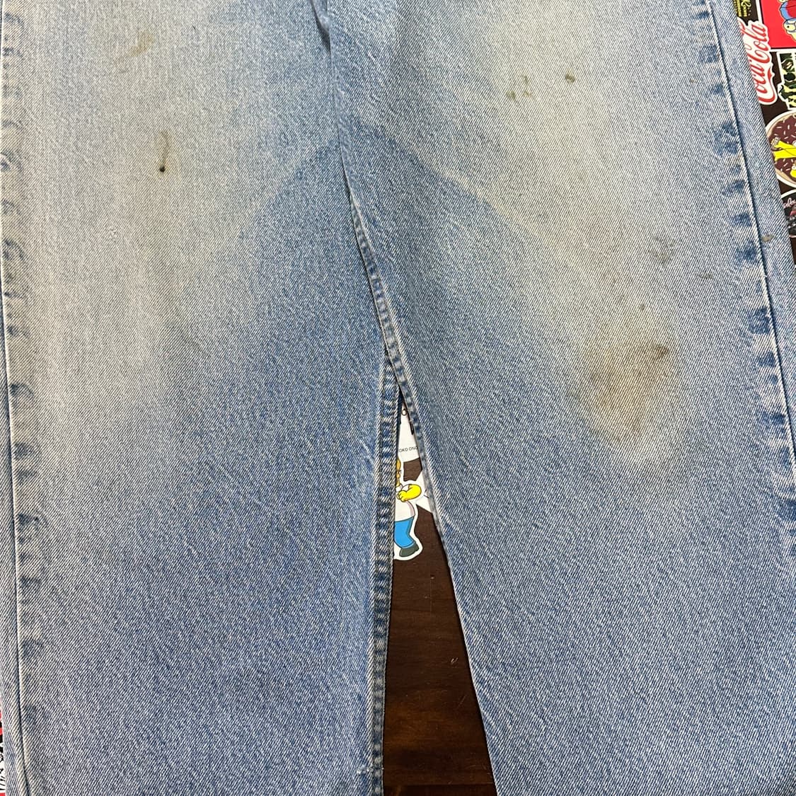 칼하트 블루 진 데님 팬츠 B17-DST 35 상품이미지6