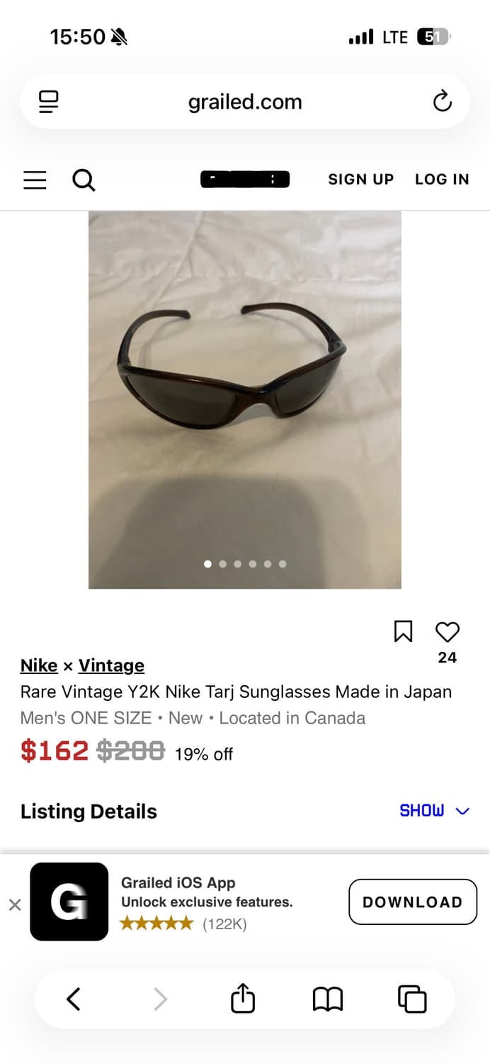 빈티지 나이키 선글라스 made in japan 상품이미지5