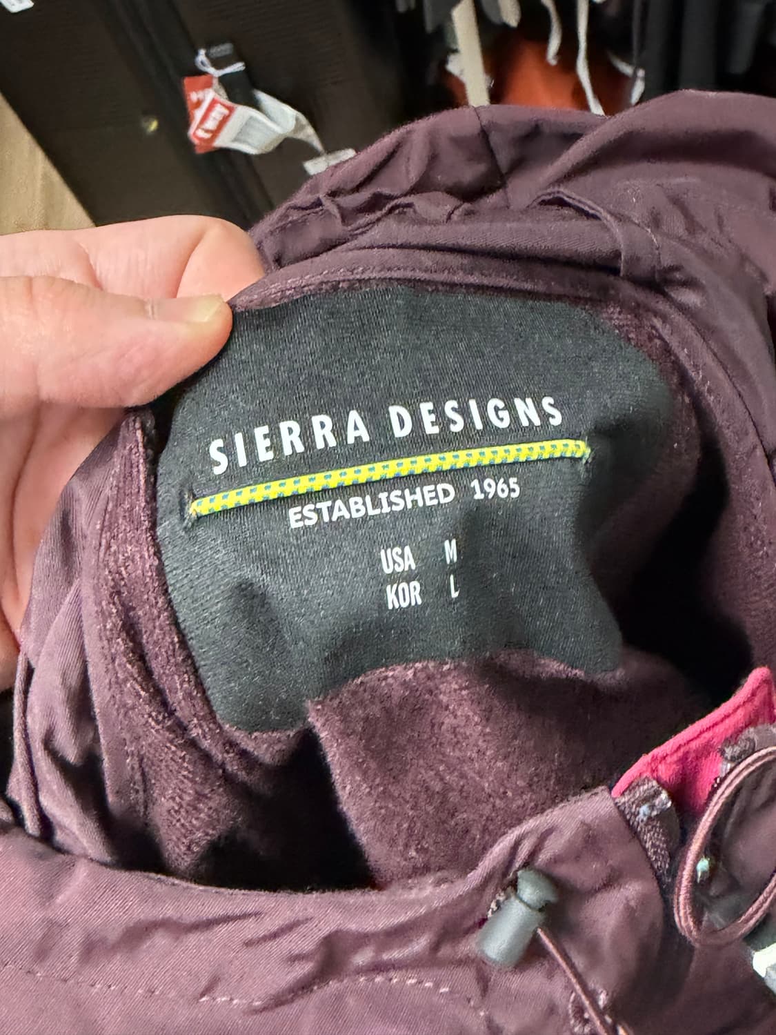 시에라디자인 소프트쉘 자켓 L 상품이미지3