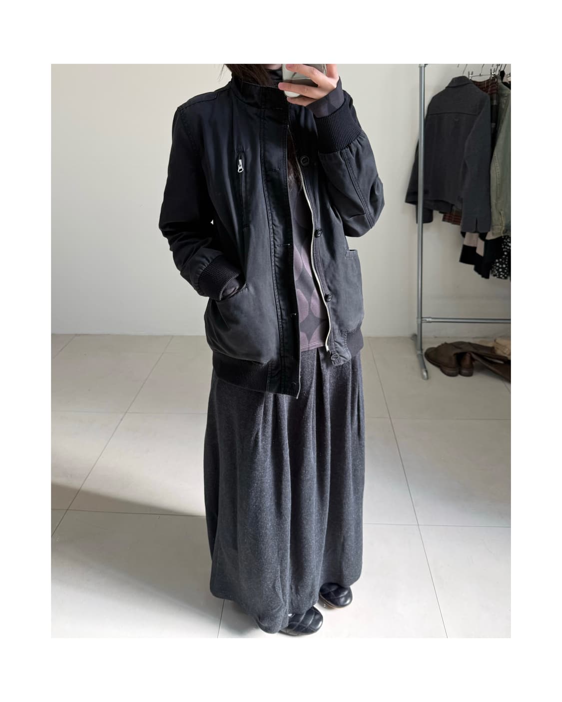 빈티지 코튼 자켓 상품이미지3