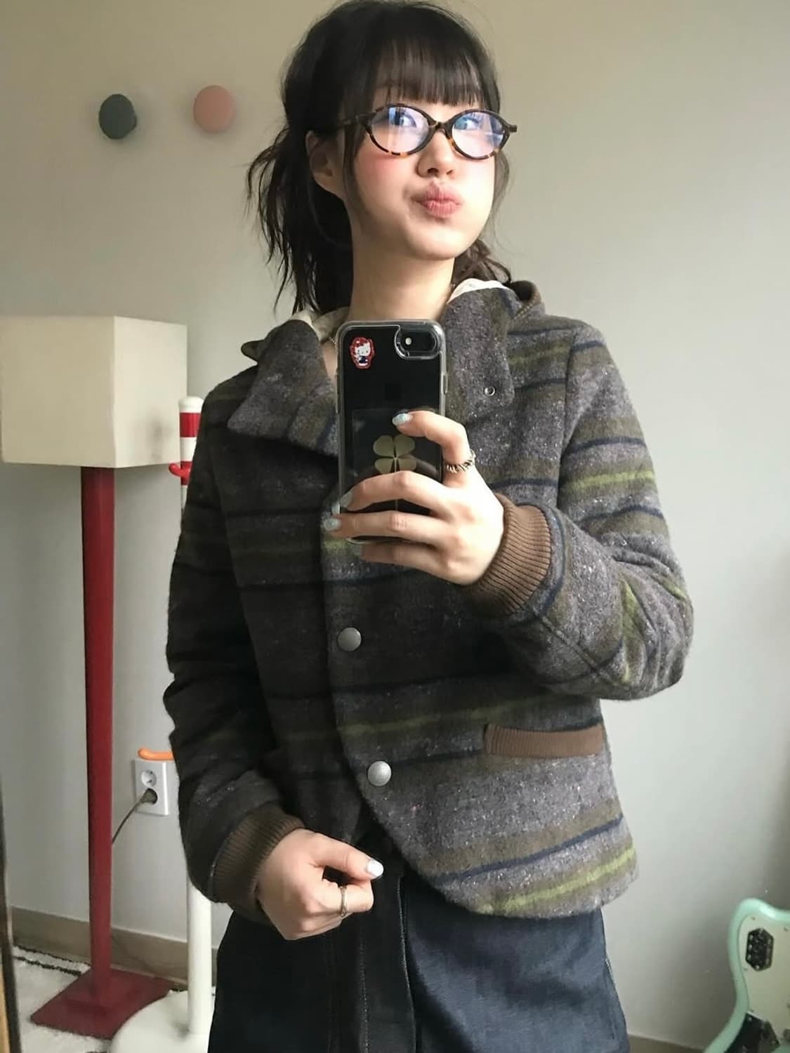 오요요하우스 vintage ethnic hood jacket 상품이미지3