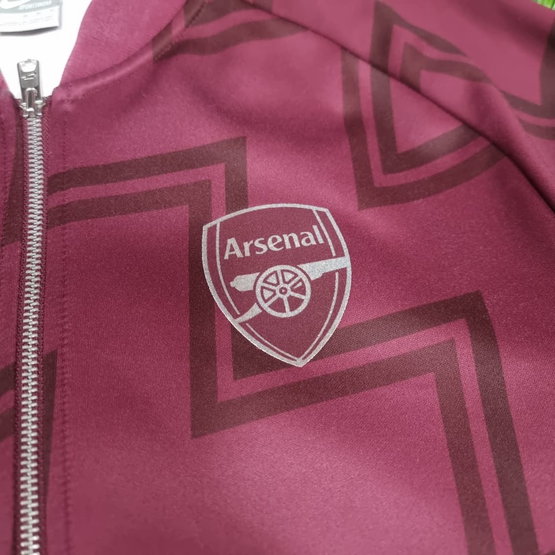 06-07시즌 아스날 나이키 버건디 져지 트랙탑 상품이미지4